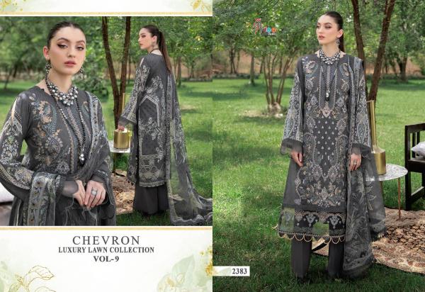 Shree Chevron Luxury Lawn Collection 9 Cotton Pakistani Salwar Suits